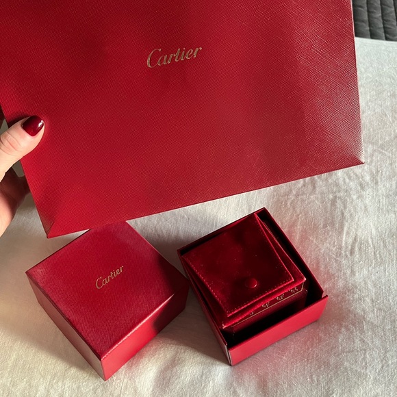 HP 🔥Cartier ring box, ring dust bag, outer box and bag! - Picture 8 of 8